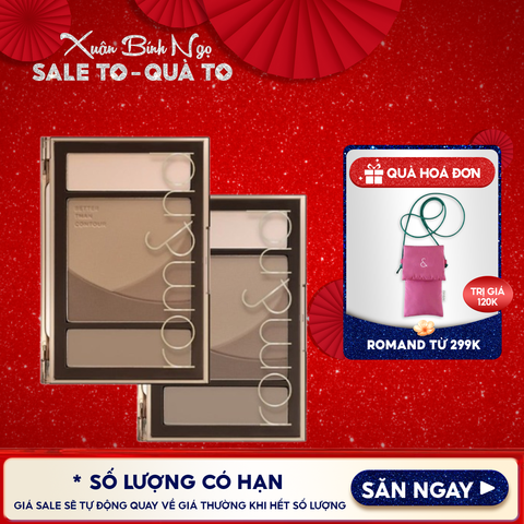 Bảng Tạo Khối 5 Ô Màu Romand Better Than Contour 20.5g