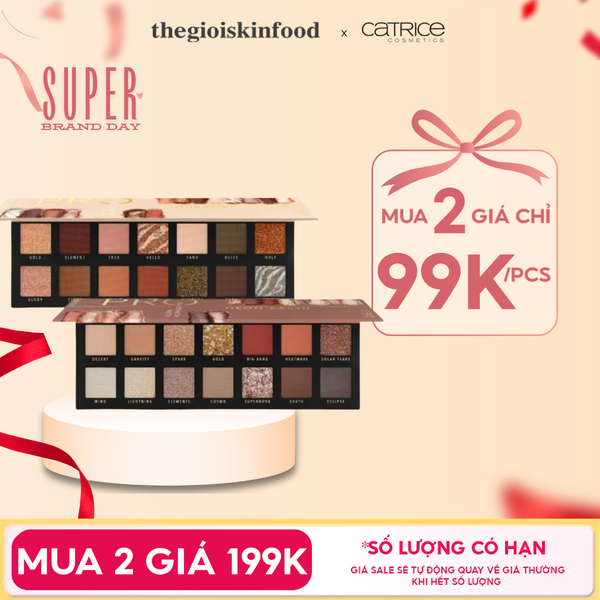  Bảng Phấn Mắt Đa Năng 14 Ô Catrice Pro Eyeshadow Palette 010 