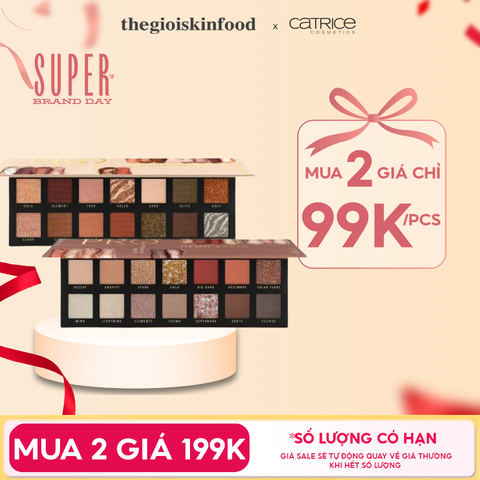 Bảng Phấn Mắt Đa Năng 14 Ô Catrice Pro Eyeshadow Palette 010