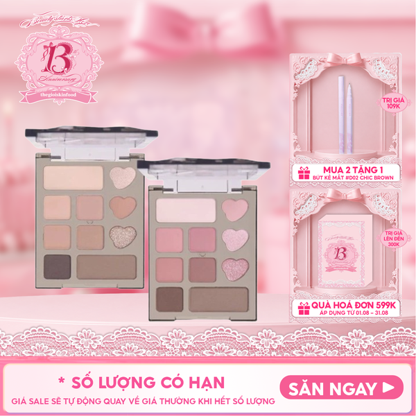  Bảng Phấn Mắt VEECCI 10 Ô Glamorous Dreamland 10 Color Eyeshadow 