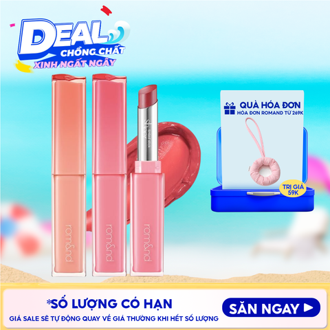 Son Thỏi Bóng Căng Mọng, Mềm Môi Romand Sheer Tinted Stick 2g