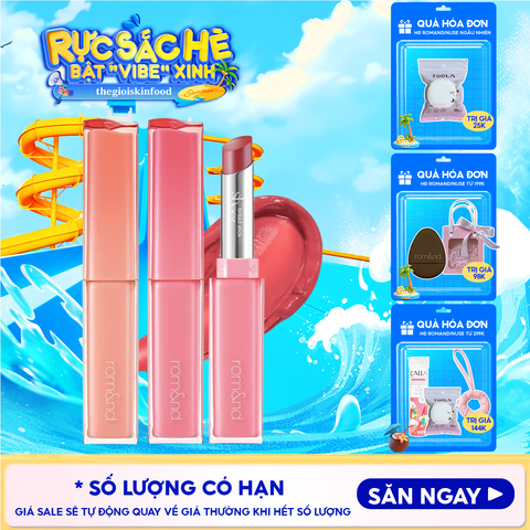 Son Thỏi Bóng Căng Mọng, Mềm Môi Romand Sheer Tinted Stick 2g