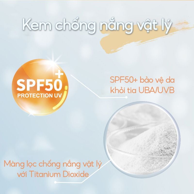 Kem Chống Nắng PSK Vật Lý Lâu Trôi Physical Long-Lasting Sunscreen SPF50+ 35ml