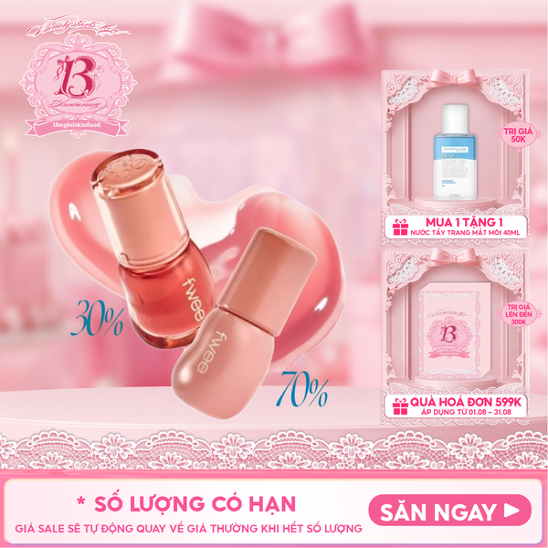 Son Bóng fwee Căng Mọng, Mềm Môi Hiệu Ứng 3D Voluming Gloss 5.3g 