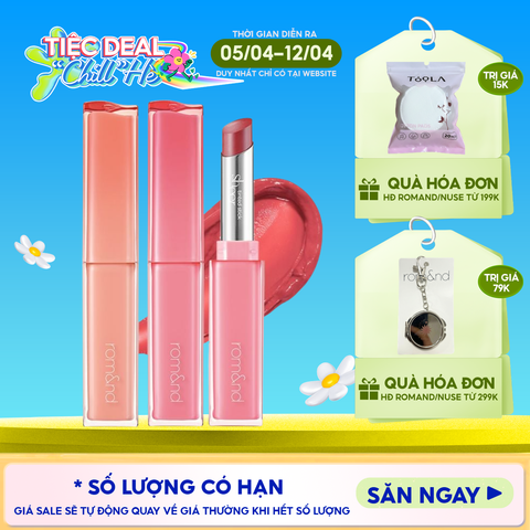 Son Thỏi Bóng Căng Mọng, Mềm Môi Romand Sheer Tinted Stick 2g