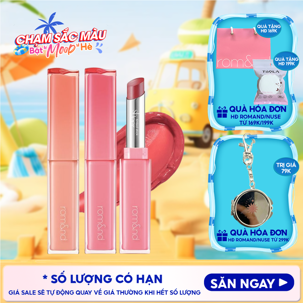  Son Thỏi Bóng Căng Mọng, Mềm Môi Romand Sheer Tinted Stick 2g 