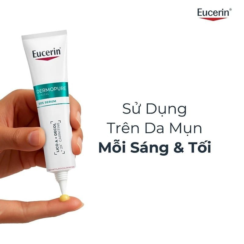 Serum Eucerin Cho Da Mụn Dermopure Clinical Sos Serum 40ml