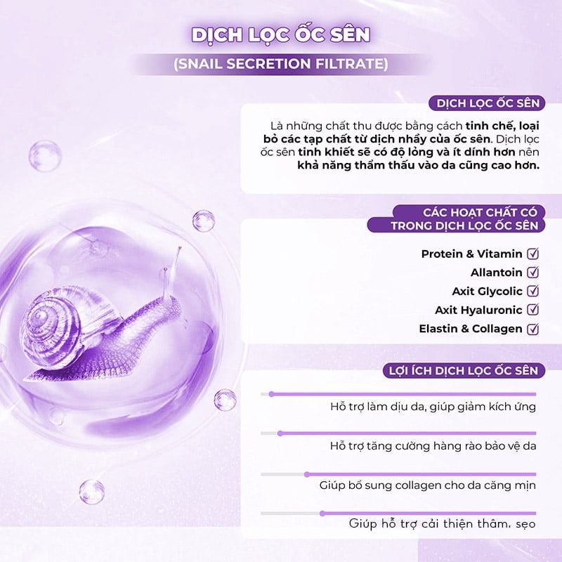 Sữa Rửa Mặt Tiam Ốc Sên Làm Dịu, Hỗ Trợ Phục Hồi Da Snail & Azulene Low pH Cleanser 200ml
