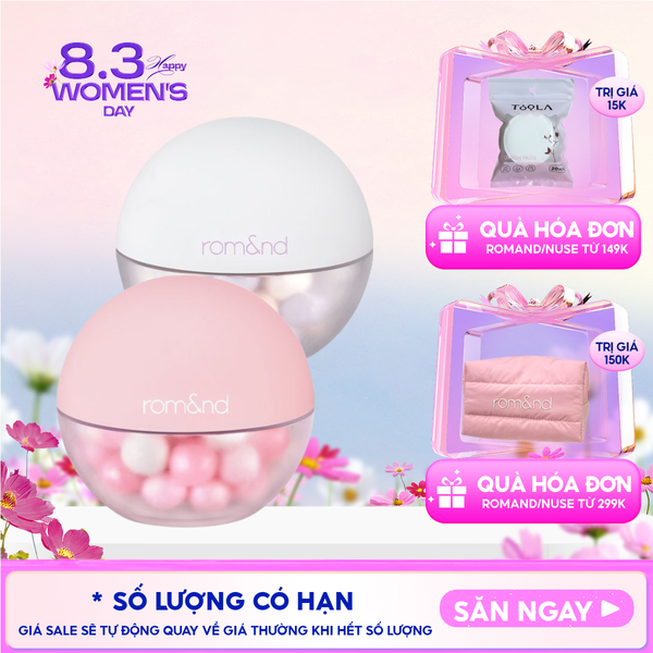  Phấn Bắt Sáng Romand Ngọc Trai Sheer Powder Pearls 