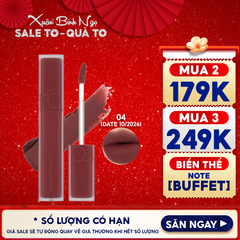 Son Kem Lì Romand Lên Màu Chuẩn, Mịn Môi Blur Fudge Tint 5g