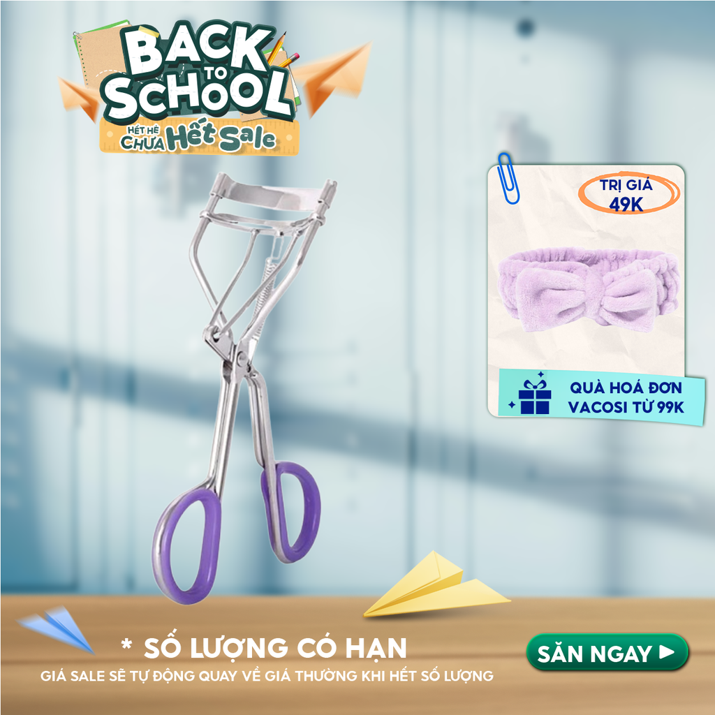Bấm Mi Lò Xo Vacosi Clasic Lash Curler - BM01