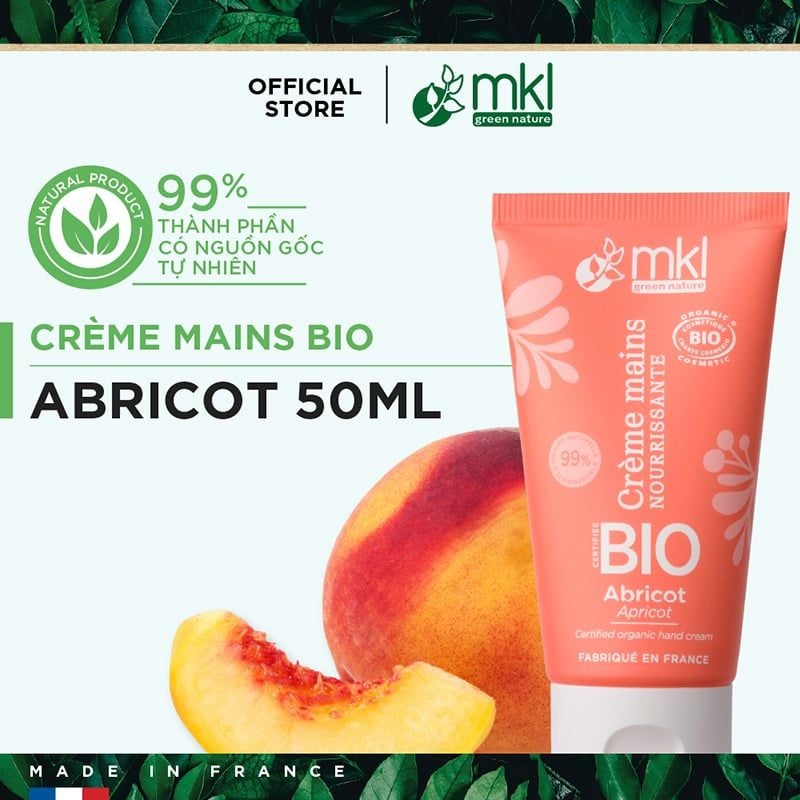 Kem Dưỡng Da Tay MKL Cấp Ẩm Cho Da Mềm Mại Certified Organic Hand Cream 50ml