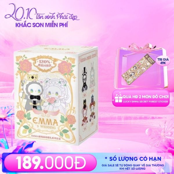  Mô Hình Đồ Chơi Lucky Emma Forest Wedding Party Blind Box - MJ-000038 