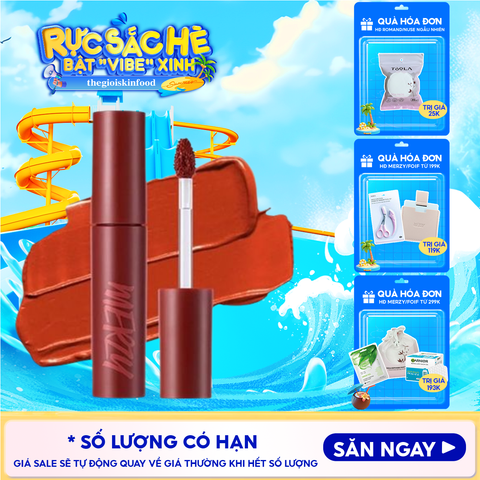 [Màu 1-6] Son Kem Lì Merzy Siêu Mịn Môi Bite The Beat Mellow Tint 4g