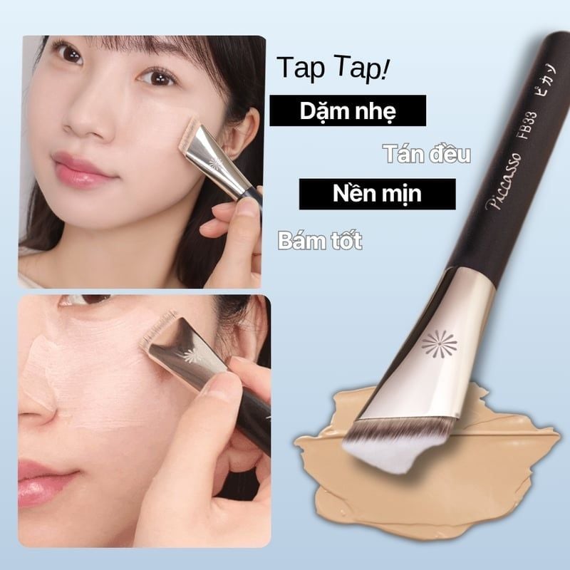 Set Cọ Nền Piccasso #FB33 Tapping Cover Foundation Brush Set