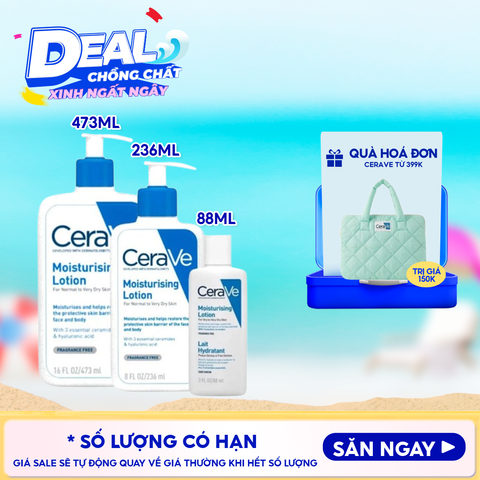 Sữa Dưỡng Ẩm Cerave Dành Cho Da Khô Developed With Dermatologists Moisturising Lotion