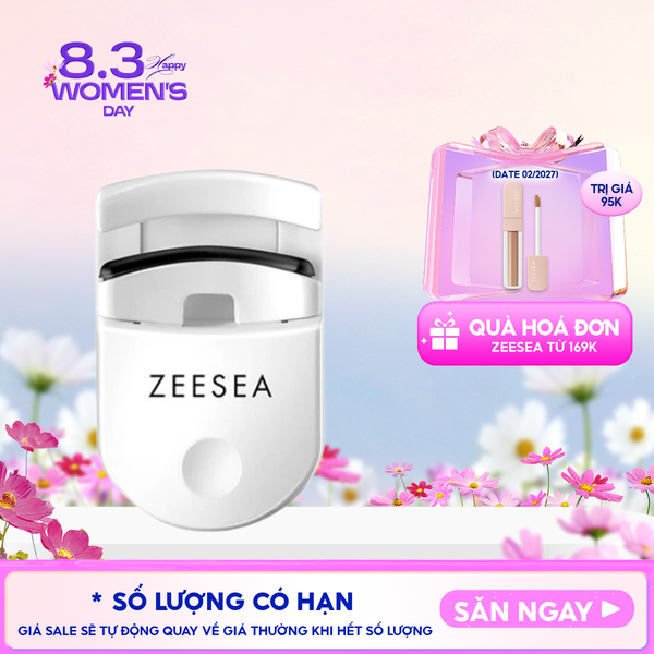  Kẹp Bấm Mi Làm Cong Lông Mi, Giữ Nếp Lâu Zeesea Portable Eyelash Curler 