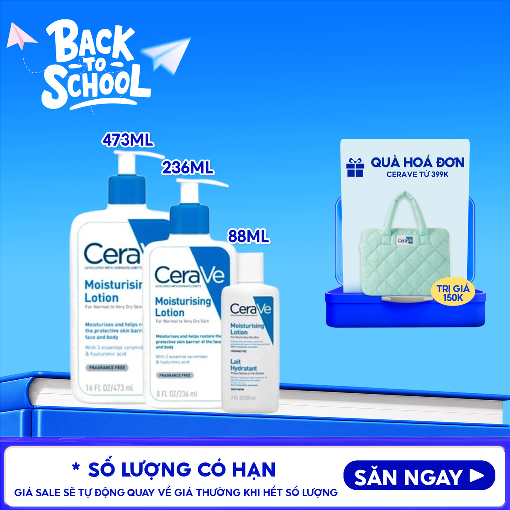 Sữa Dưỡng Ẩm Cerave Dành Cho Da Khô Developed With Dermatologists Moisturising Lotion