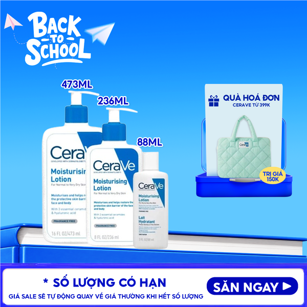  Sữa Dưỡng Ẩm Cerave Dành Cho Da Khô Developed With Dermatologists Moisturising Lotion 