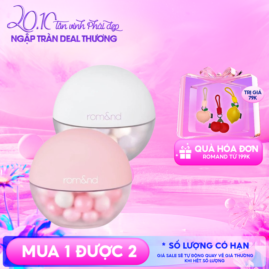Phấn Bắt Sáng Romand Ngọc Trai Sheer Powder Pearls