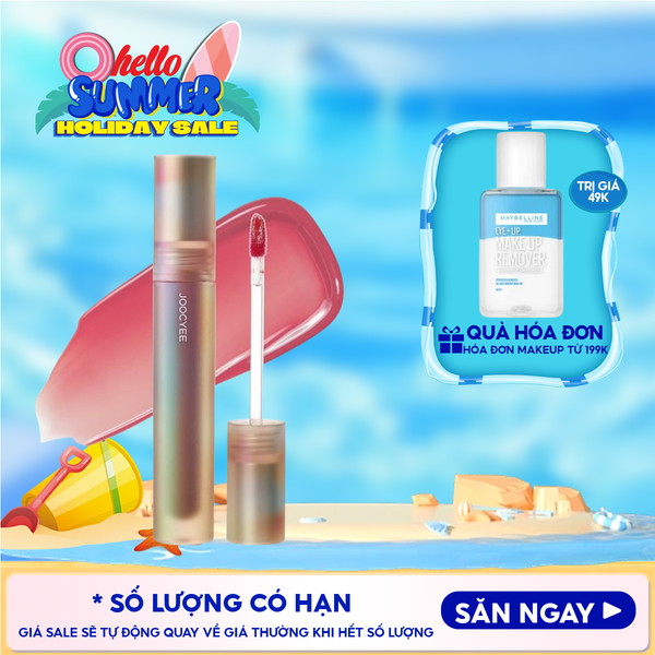  Son Tint Bóng Joocyee Bền Màu, Căng Bóng Spiral Shell Glazed Gloss 3.2g 