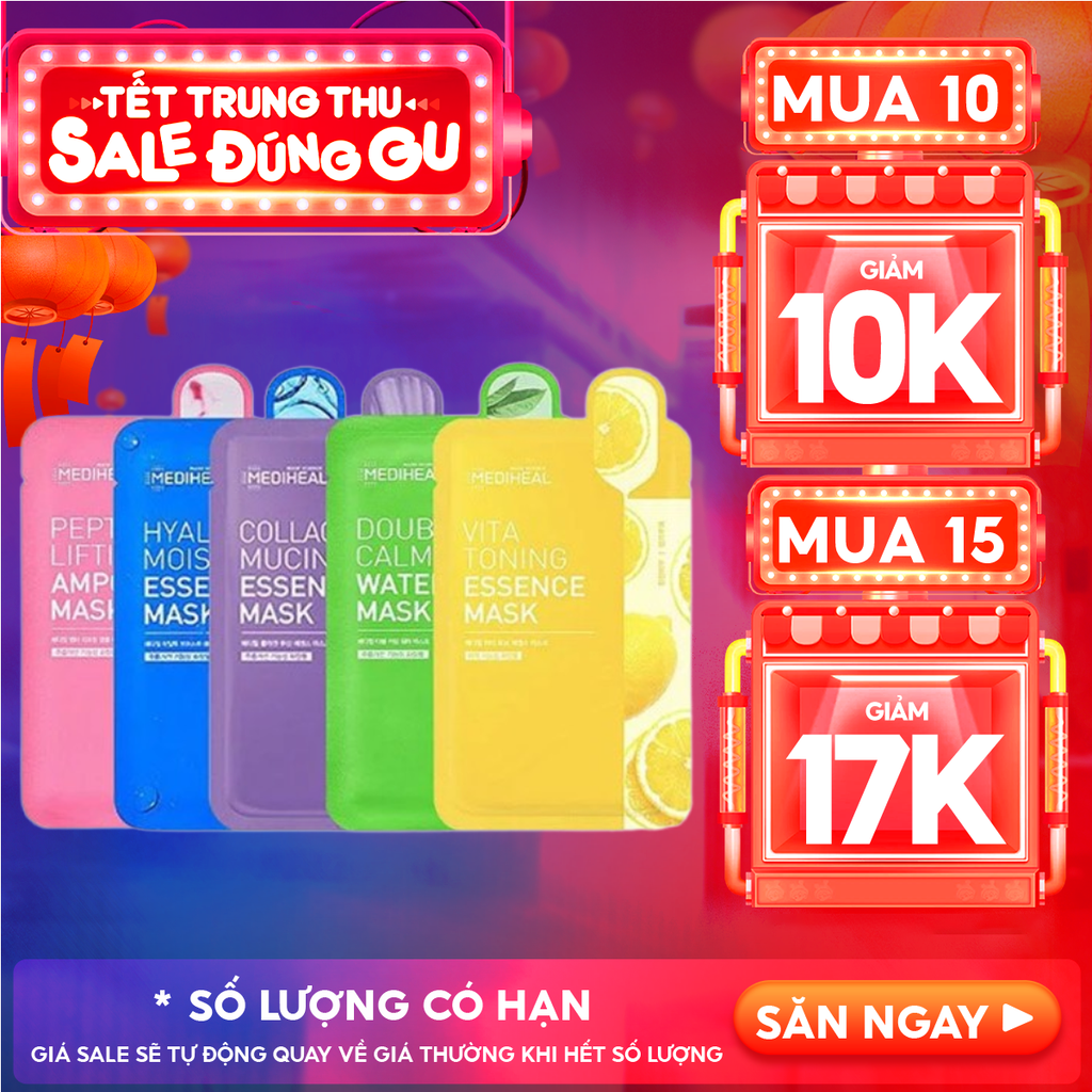 Mặt Nạ Mediheal Cấp Ẩm, Dưỡng Sáng Da Mask 20ml