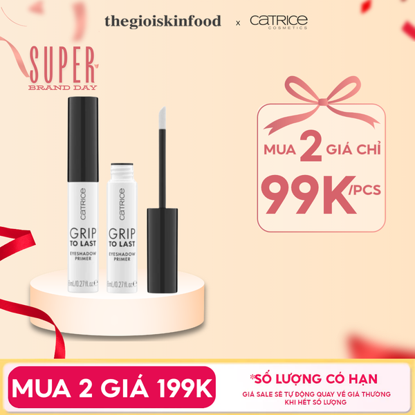  Gel Lót Mắt Catrice Grip to Last Eyeshadow Primer 