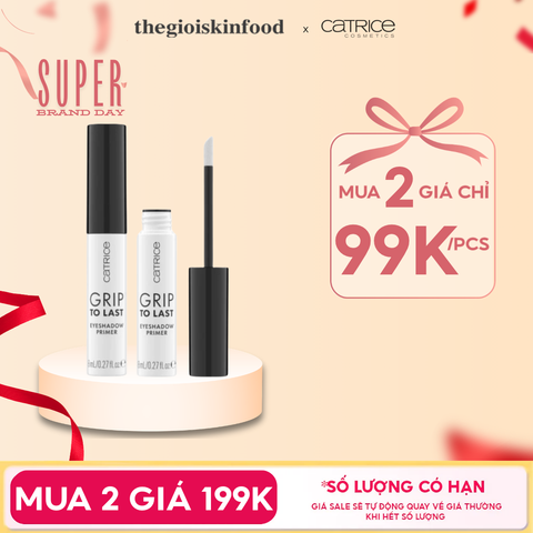 Gel Lót Mắt Catrice Grip to Last Eyeshadow Primer