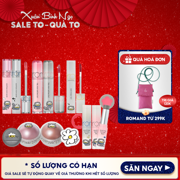  Bộ Sưu Tập Phiên Bản Giới Hạn Romand X ZO&FRIENDS 