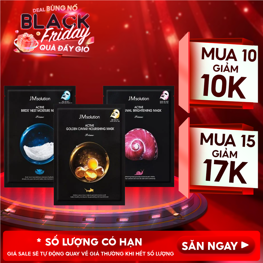 Mặt Nạ Miếng Dưỡng Da JMsolution Active Mask 30ml