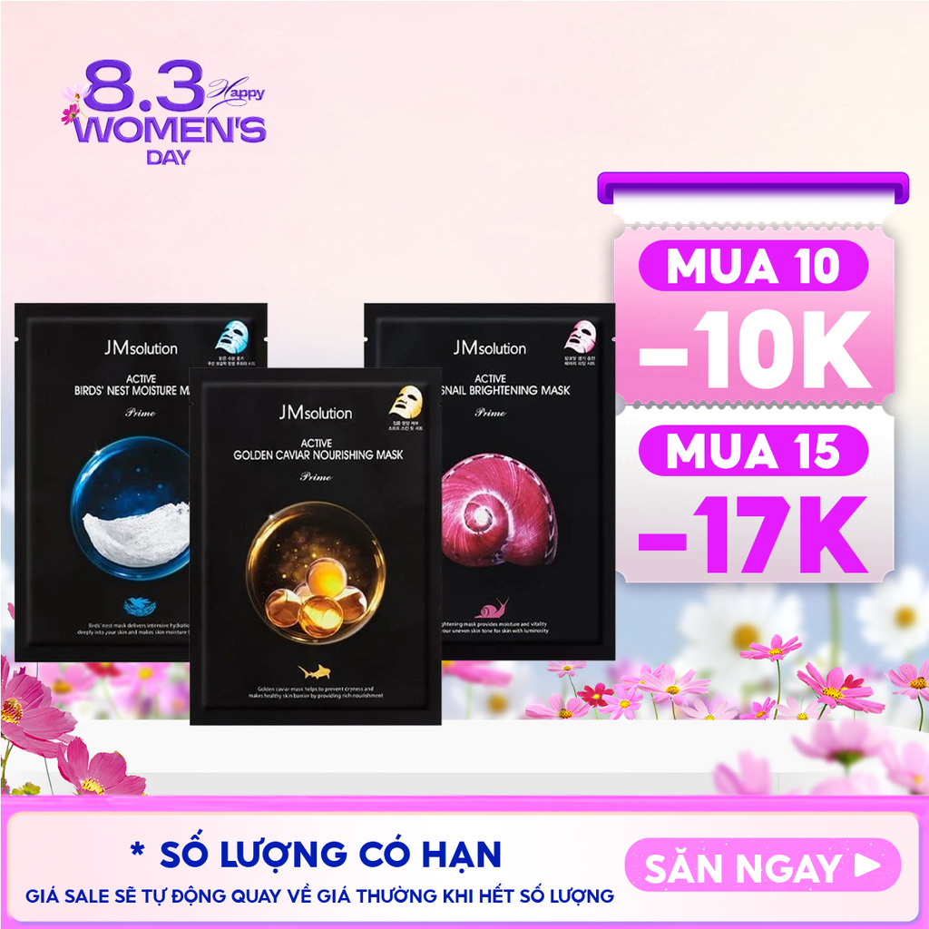 Mặt Nạ Miếng Dưỡng Da JMsolution Active Mask 30ml