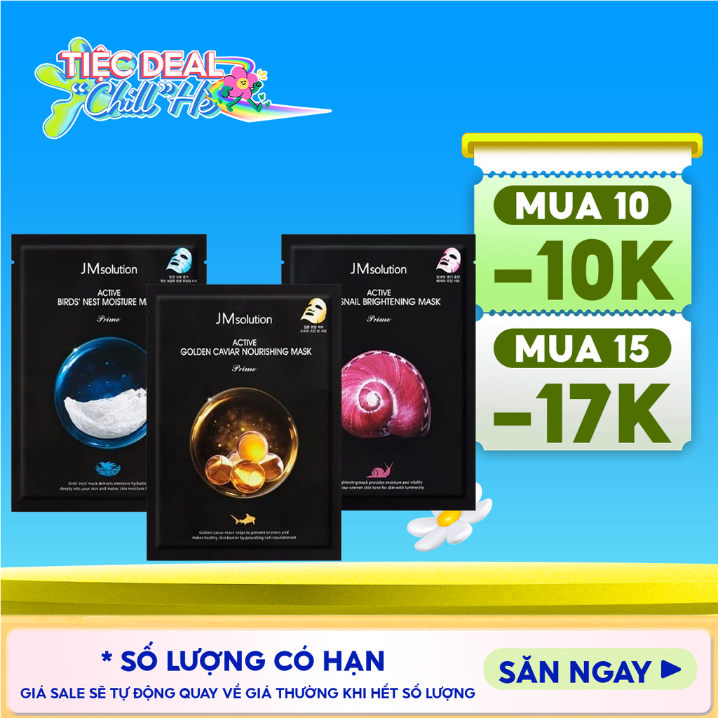 Mặt Nạ Miếng Dưỡng Da JMsolution Active Mask 30ml