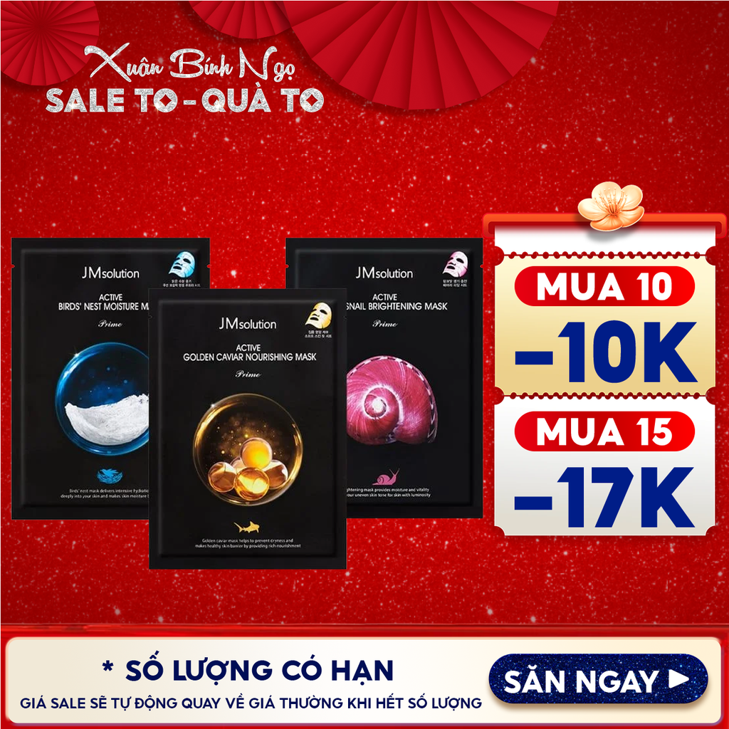 Mặt Nạ Miếng Dưỡng Da JMsolution Active Mask 30ml