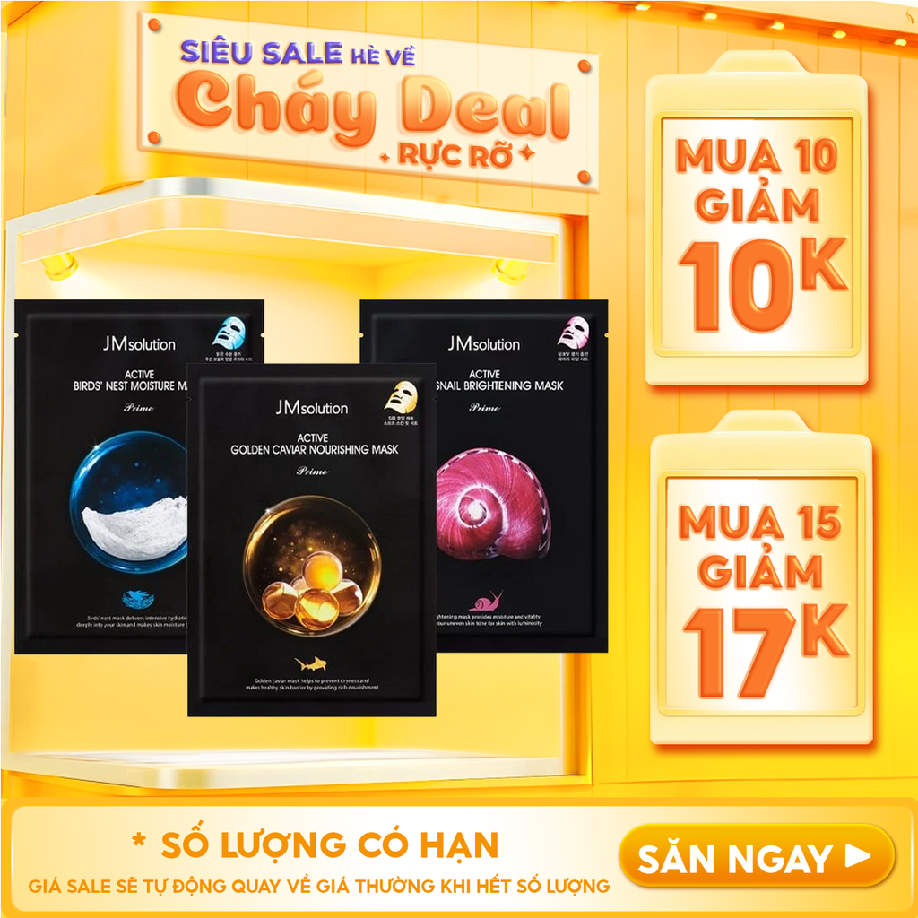 Mặt Nạ Miếng Dưỡng Da JMsolution Active Mask 30ml