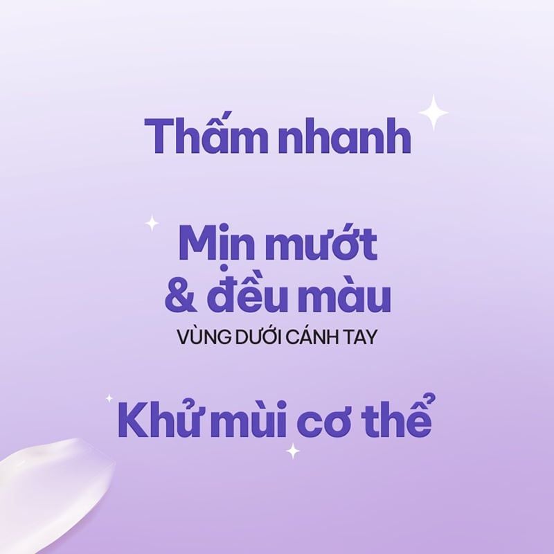 Serum Dưỡng Vùng Da Dưới Cánh Tay Kiss My Body Hỗ Trợ Phục Hồi Sáng Da Snowy Smooth Underarm Dry Serum 45g