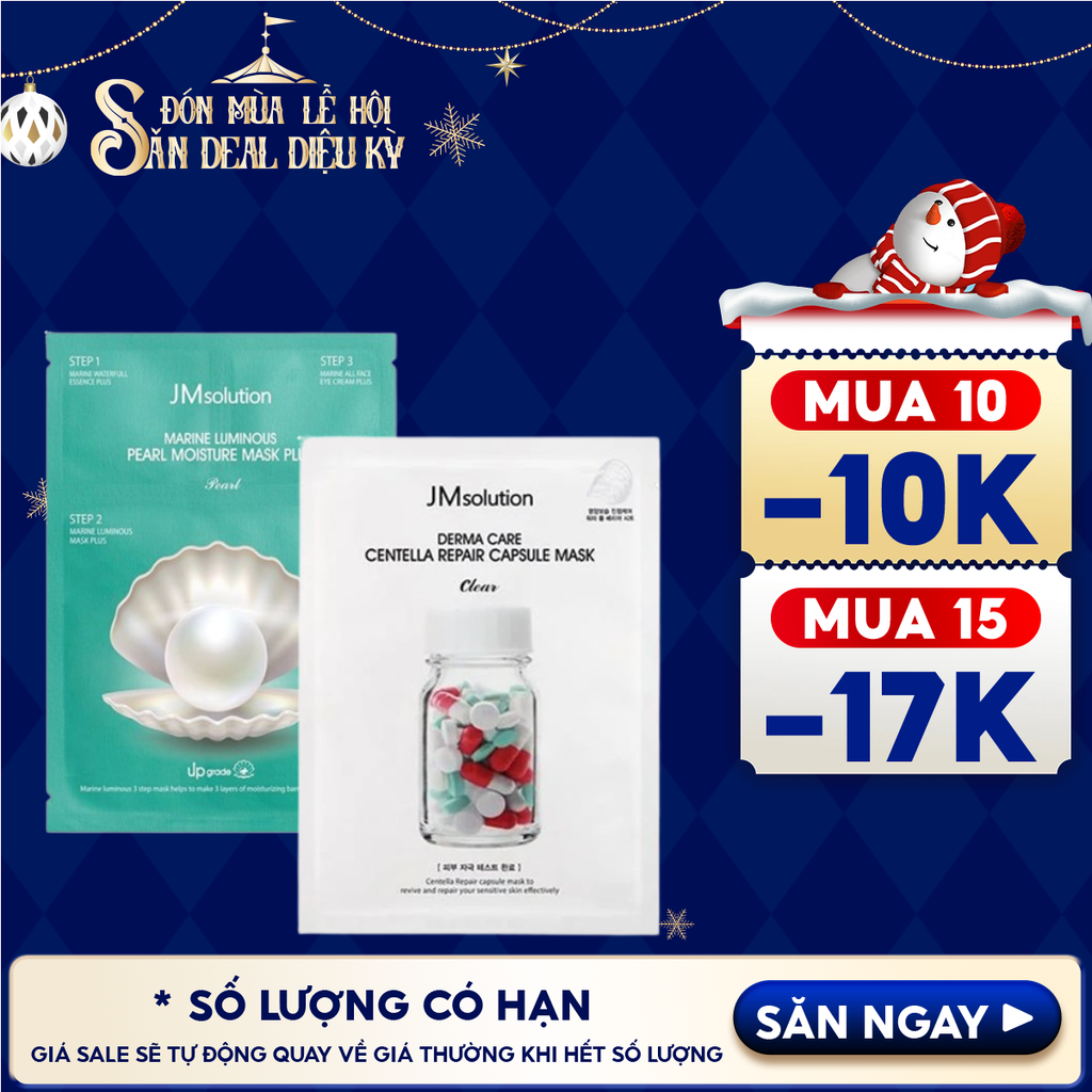 Mặt Nạ Giấy Chăm Sóc Da Jmsolution Mask