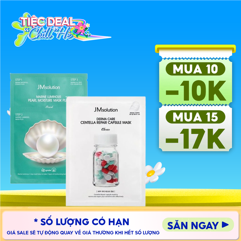 Mặt Nạ Giấy Chăm Sóc Da Jmsolution Mask