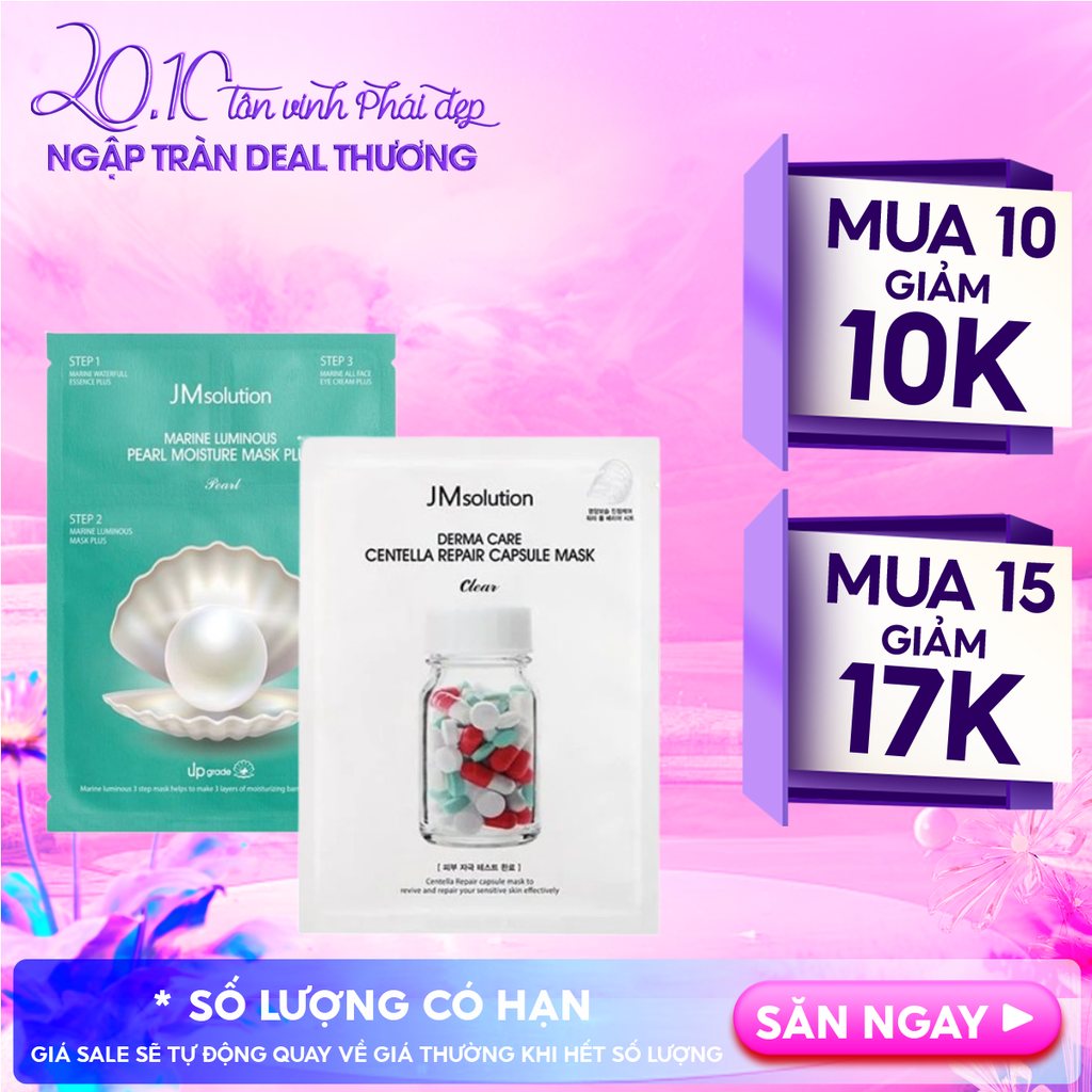 Mặt Nạ Giấy Chăm Sóc Da Jmsolution Mask