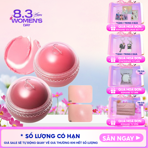 Má Hồng Kem Romand Dạng Lăn, Căng Bóng Juicy Roll Cheek 8.4g