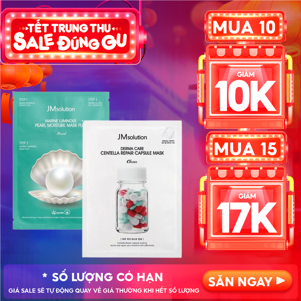 Mặt Nạ Giấy Chăm Sóc Da Jmsolution Mask