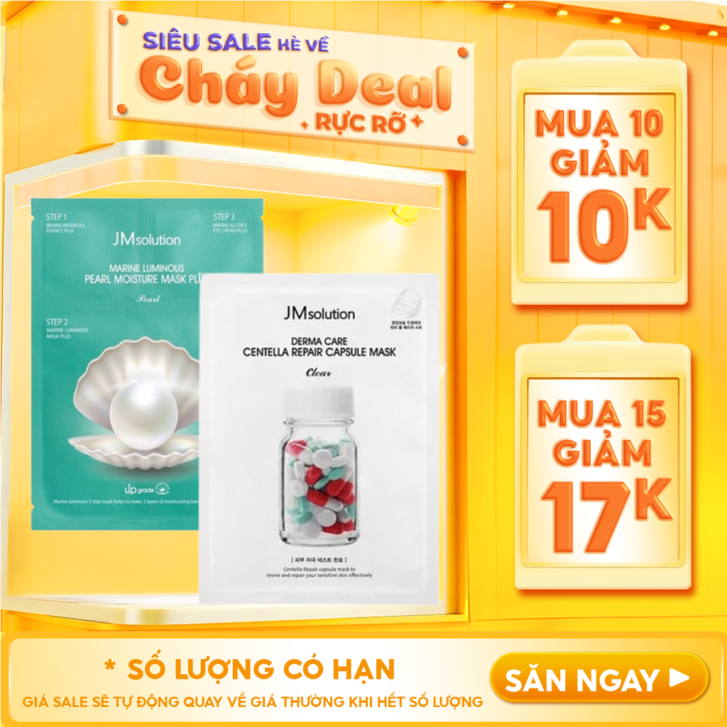 Mặt Nạ Giấy Chăm Sóc Da Jmsolution Mask