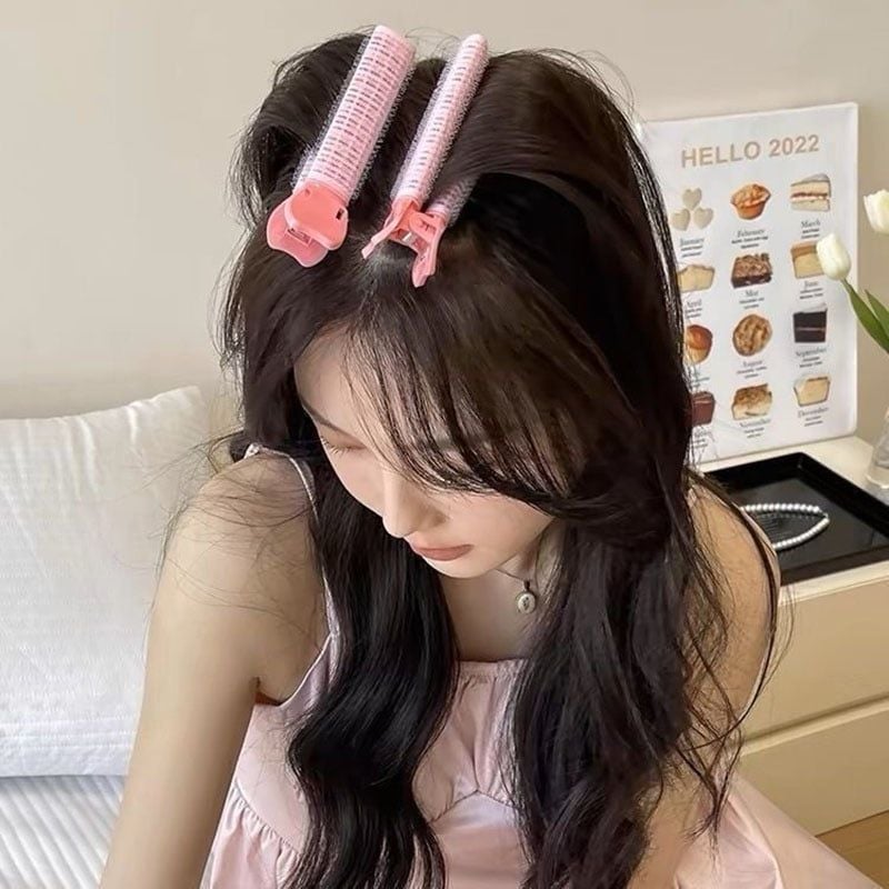Lô Cuốn Tóc Mái, Kẹp Làm Phồng Chân Tóc TTR Hair Curler Tool Set - CM-MZ5349