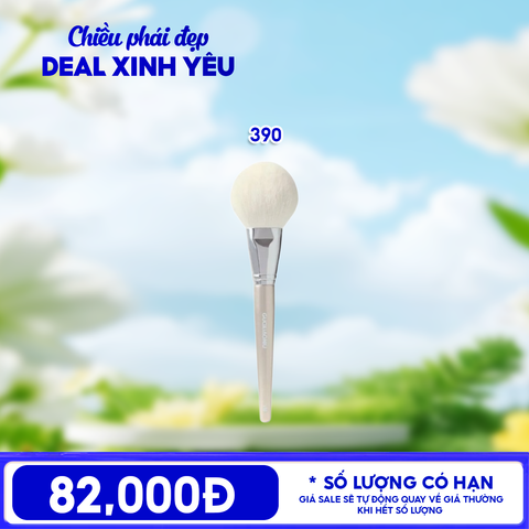 Cọ Phủ Phấn Guoxiaoniu Rose Gold #390 Flat-Top Loose Powder Brush