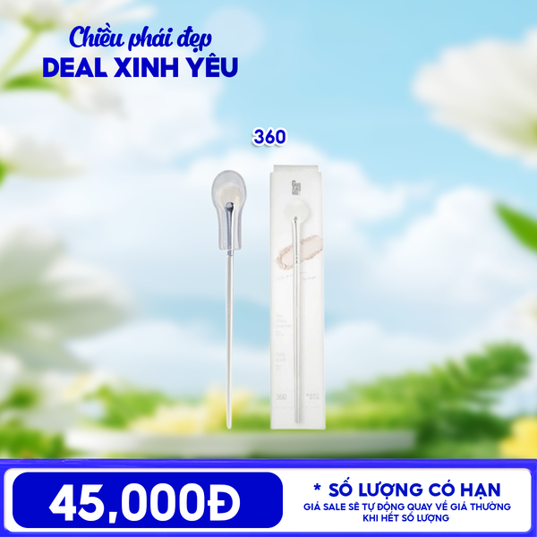 Cọ Highlight Hình Quạt Guoxiaoniu Rose Gold #360 Fan Highlighter Brush 