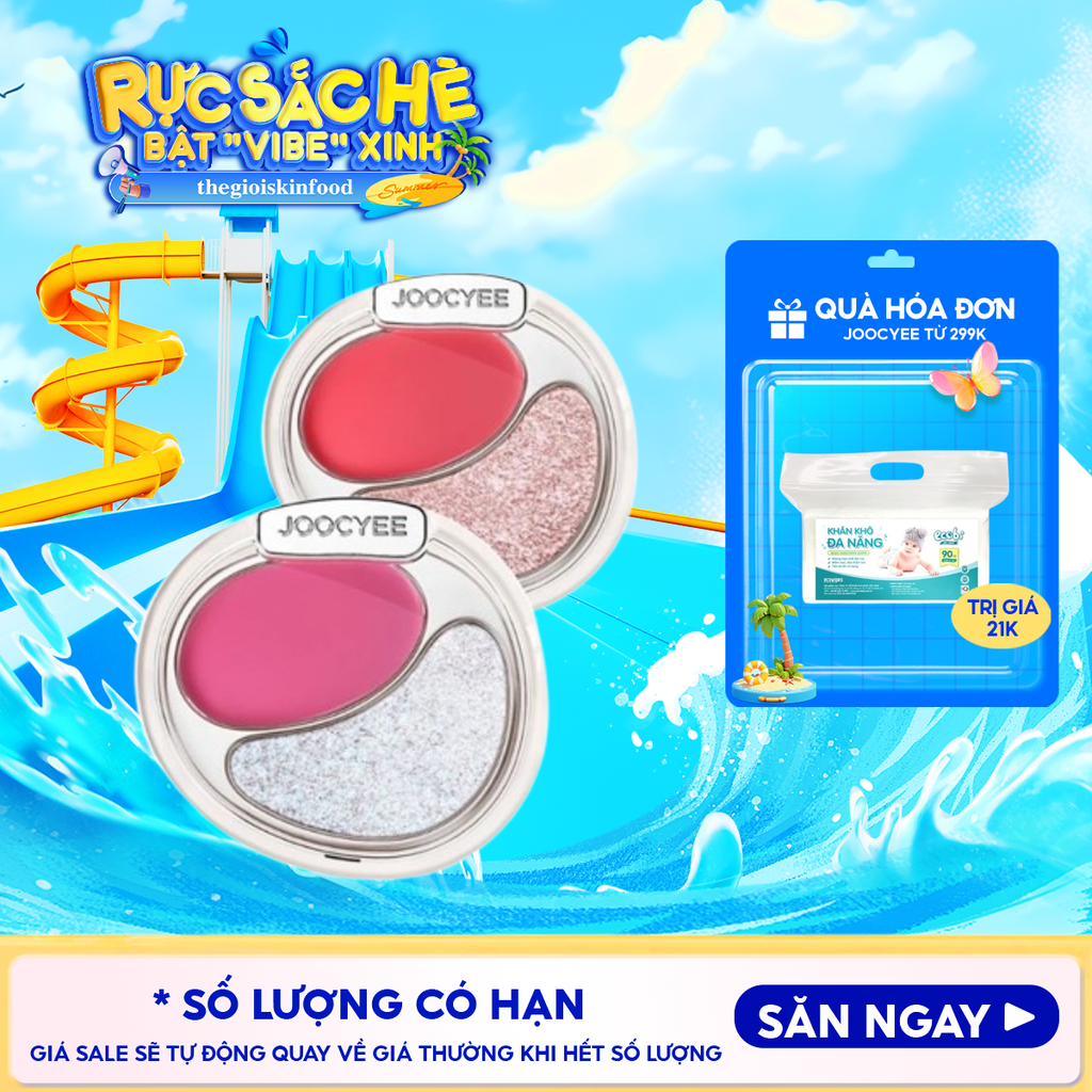 Má Hồng Kem, Bắt Sáng Joocyee Cream Blush And Highlighting 7g