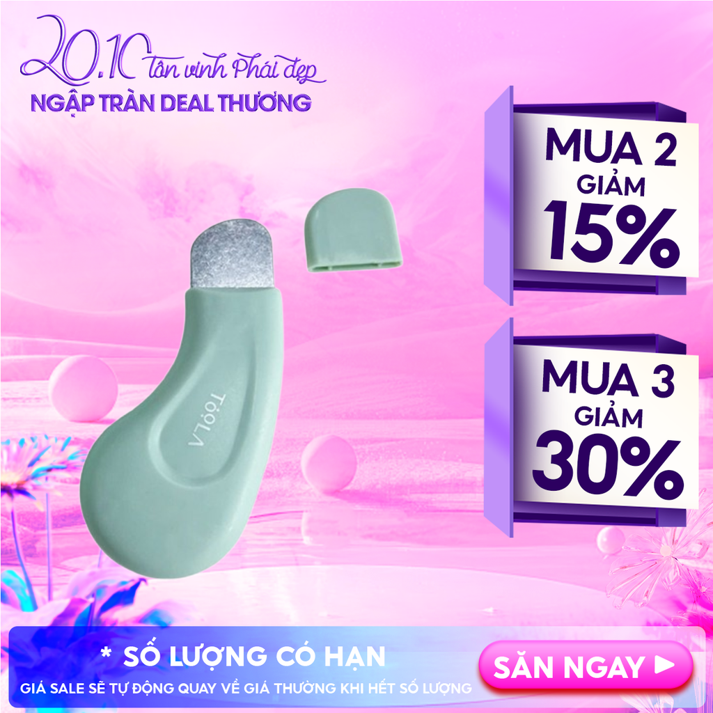 Cây Nặn Mụn Đầu Đen, Thanh Gạt Mụn & Sợi Bã Nhờn TOOLA - BT-TLA024