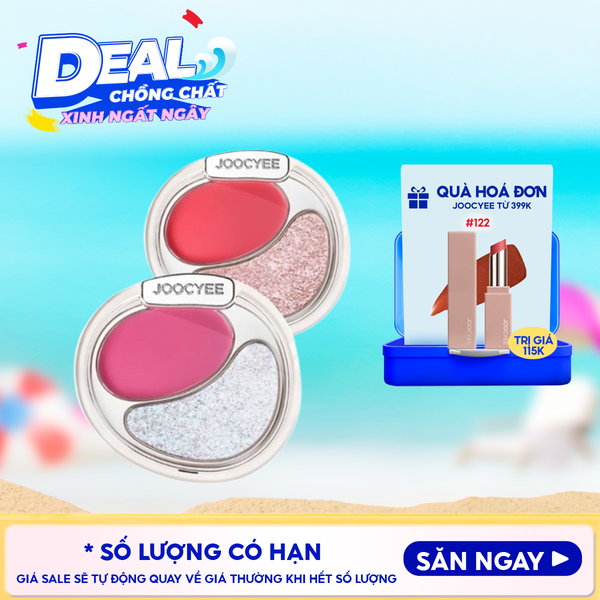  Má Hồng Kem, Bắt Sáng Joocyee Cream Blush And Highlighting 7g 