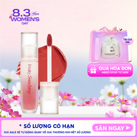 Son Kem Lì Merzy Mịn Mượt Fruity Smudging Velvet Tint 3.5g