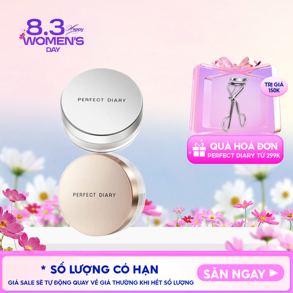 Phấn Phủ Perfect Diary Kiềm Dầu Weightless Soft-Velvet Blurring Loose Powder 7g 