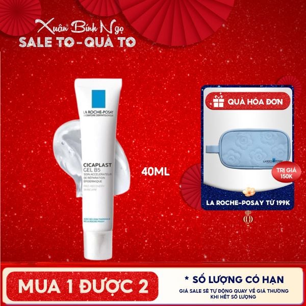 Kem Dưỡng La Roche-Posay Mờ Sẹo, Cải Thiện Da Cicaplast Gel B5 Epidermal Recovery Accelerator Skincare 